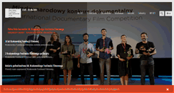 Desktop Screenshot of krakowfilmfestival.pl